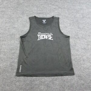 SPRINTS Tank Mens XL Black Jersey Running Performance Moisture Wicking NWOT